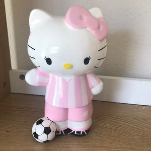 Hello Kitty Soccer piggy bank!